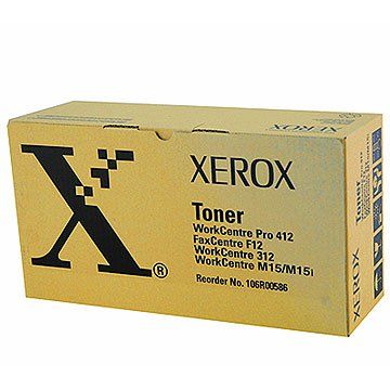 Toner laser Xerox 106R00586 - Negru, 6K, WorkCentre M15