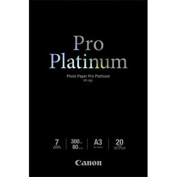 Hartie foto Canon PT-101 Pro Platinum - A3, 20 coli