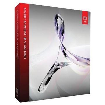 Adobe Acrobat Standard v10, Windows, English, BOX
