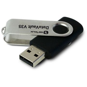 Memorie USB Memorie USB Serioux Data Vault V35 - 4GB, Black