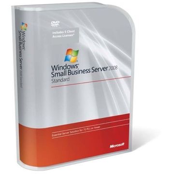 Sistem de operare Microsoft Windows Small Business Server 2008 Standard SP2, 5 clienti