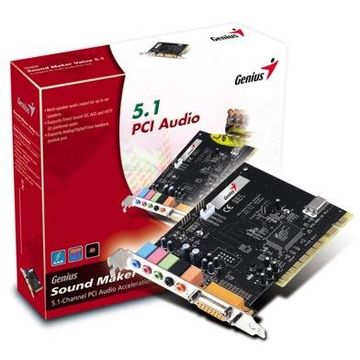 Placa de sunet Genius Sound Maker value 5.1, PCI