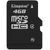 Card memorie Kingston MicroSDHC 4GB, Class 4