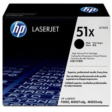 Toner laser HP Q7551X - negru, 13.000 pagini