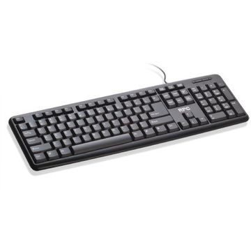 Tastatura RPC P615US - 104 taste, neagra, PS2