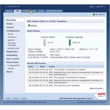 APC Adaptor retea AP9630 pentru UPS (network management)