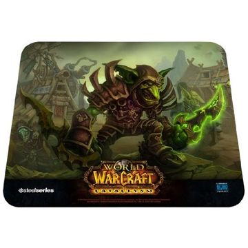 Mousepad Steelseries Qck Limited Edition World of Warcraft, Cataclysm Goblin
