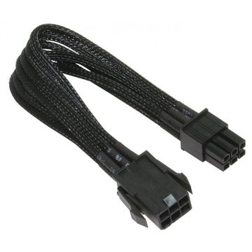 Cablu prelungitor 6pin VGA NZXT CB-6V, 25cm, negru