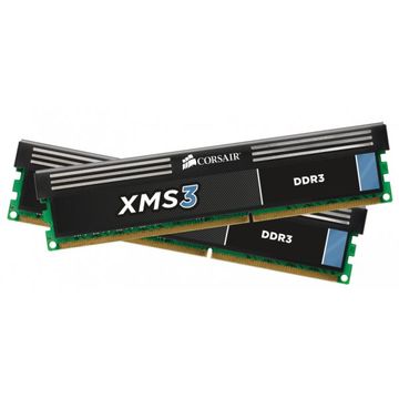 Memorie Corsair XMS3 8GB DDR3, 1333MHz, dual channel, CL9