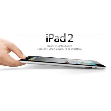 Tableta Apple iPad 2 16GB negru, 9.7 inch, 1024 x 768, WiFi