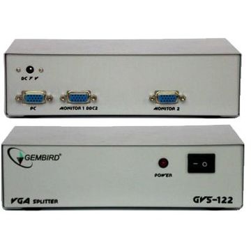 Replicator VGA Gembird GVS122, 2 x VGA