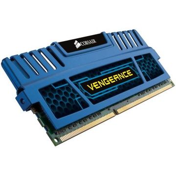 Memorie Corsair Blue Vengeance 4GB, DDR3, 1600MHz, CL9, dual channel