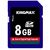 Card memorie Kingmax Secure Digital HC, 8GB, clasa 6