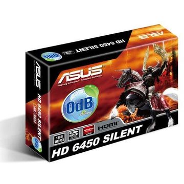 Placa video Asus Radeon HD 6450 silent, 1GB, DDR3, 64-bit