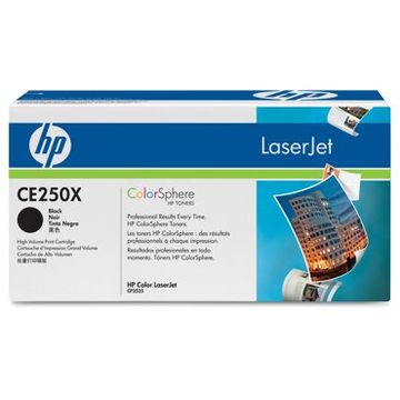 Toner LaserJet HP CE250X Negru