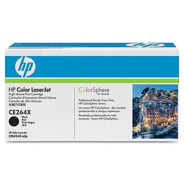 Toner HP LaserJet CE264X Negru