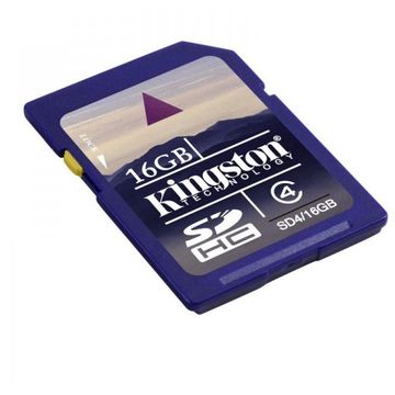Card memorie Kingston 16GB SDHC Class 4 Flash Card