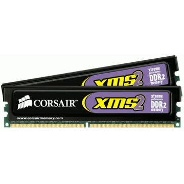Memorie Corsair TWIN2X2048-6400 DDR2 / kit 2 GB (2x 1 GB) / 800 MHz