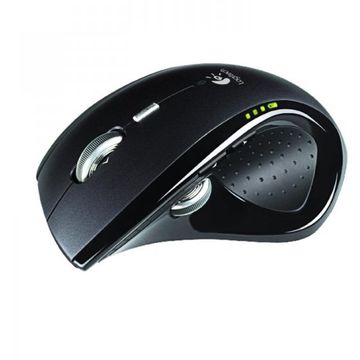 Tastatura Logitech MX5500 - Wireless KIT + Mouse laser MX Revolution, display LCD