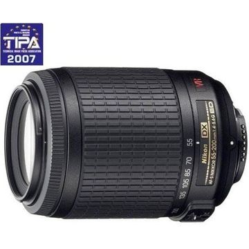 Obiectiv foto DSLR Nikon 55-200mm f/4-5.6G AF-S DX VR