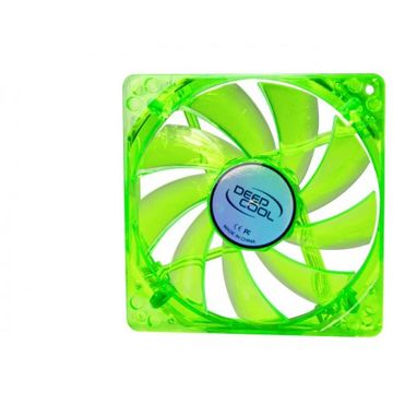 Ventilator Deepcool Xfan 120U, 120mm UV LED, Green