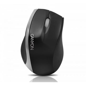 Mouse Canyon CNR-MSO01S Optic, USB, 3 butoane, Black / Silver