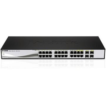 Switch D-Link DGS-1210-24 - 24 ports, 10/100/1000Mbps