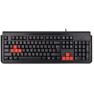 Tastatura A4Tech G300, Can-Be-Washed, Gaming, PS/2, Black