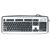Tastatura A4Tech KL-23MU, X-Slim, USB / PS2, Black / Silver