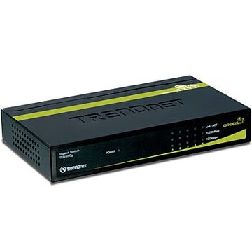 Switch Trendnet TEG-S50g - 5-port Gigabit Green, 5 x 10/100/1000Mbps