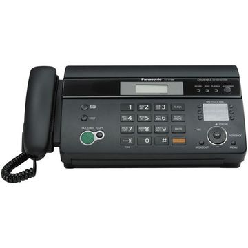 Fax Panasonic KX-FT988FX-B - 9.6 Kbps, 15 sec/pag, robot telefonic + Copiator
