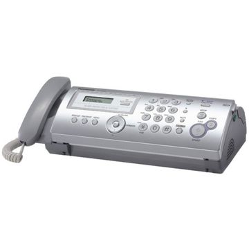 Fax Panasonic KX-FP207FX-S + Copiator, A4, 9.6 Kbps, 12 sec/pag, argintiu