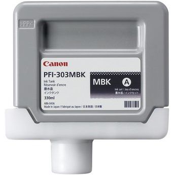 Toner negru mat Canon PFI-303MBK - iPF810, iPF820, 330ml
