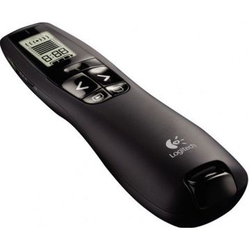 Presenter video Logitech R800 - Wireless, LCD timer, laser pointer