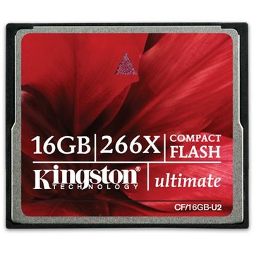 Card memorie Kingston CompactFlash Ultimate 16GB ( CF/16GB-U2 ) - 266x