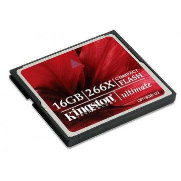 Card memorie Kingston CompactFlash Ultimate 16GB ( CF/16GB-U2 ) - 266x