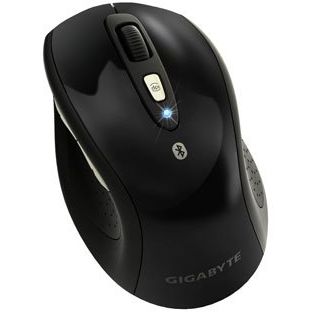 Mouse Gigabyte M7700B - Bluetooth laser, 800/1600 dpi, negru