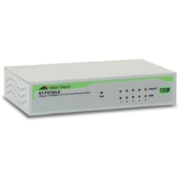 Switch Allied AT-FS705LE - EXT PSU, 5 ports, 10/100Mbs