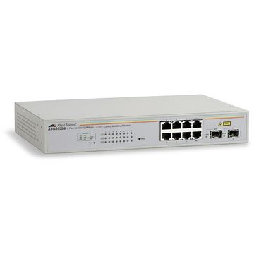 Switch ALLIED TELESIS AT-GS950/8 - 8 ports, 10/100/1000TX Websmart
