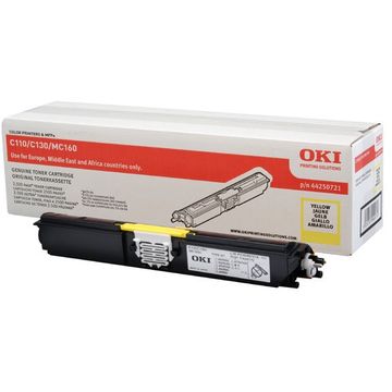Toner laser OKI seria C110/130/MC160 - Yellow, 2500 pagini