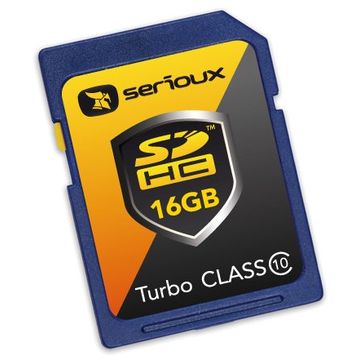 Card memorie Serioux SDHC 16GB, Turbo, Class 10