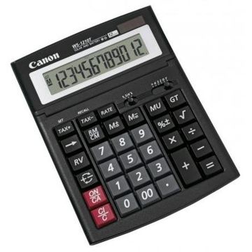 Calculator de birou Canon WS-1210T, 12 cifre, alimentare dubla