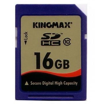 Card memorie Kingmax SDHC 16GB, class 10