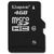 Card memorie Kingston Micro SDHC, 4GB, Class 10