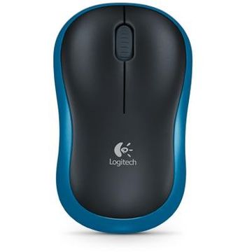Mouse Logitech Mouse M185, USB, Albastru