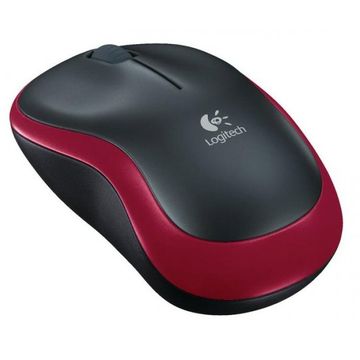Mouse Logitech Mouse M185, USB, Rosu