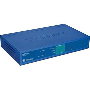 Switch Trendnet TPE-S44, 8-Port PoE 10/100Mbps, 4-port PoE / 4-port 10/100Mbps