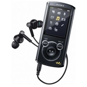 Player Sony NWZ-E464, 8GB, display 2 inch LED, negru
