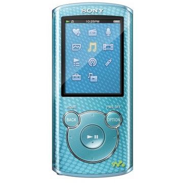 Player Sony NWZ-E463, 4GB, display 2 inch LED, albastru