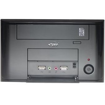 Carcasa Spire PowerCube SPM210B, Mini ITX, neagra